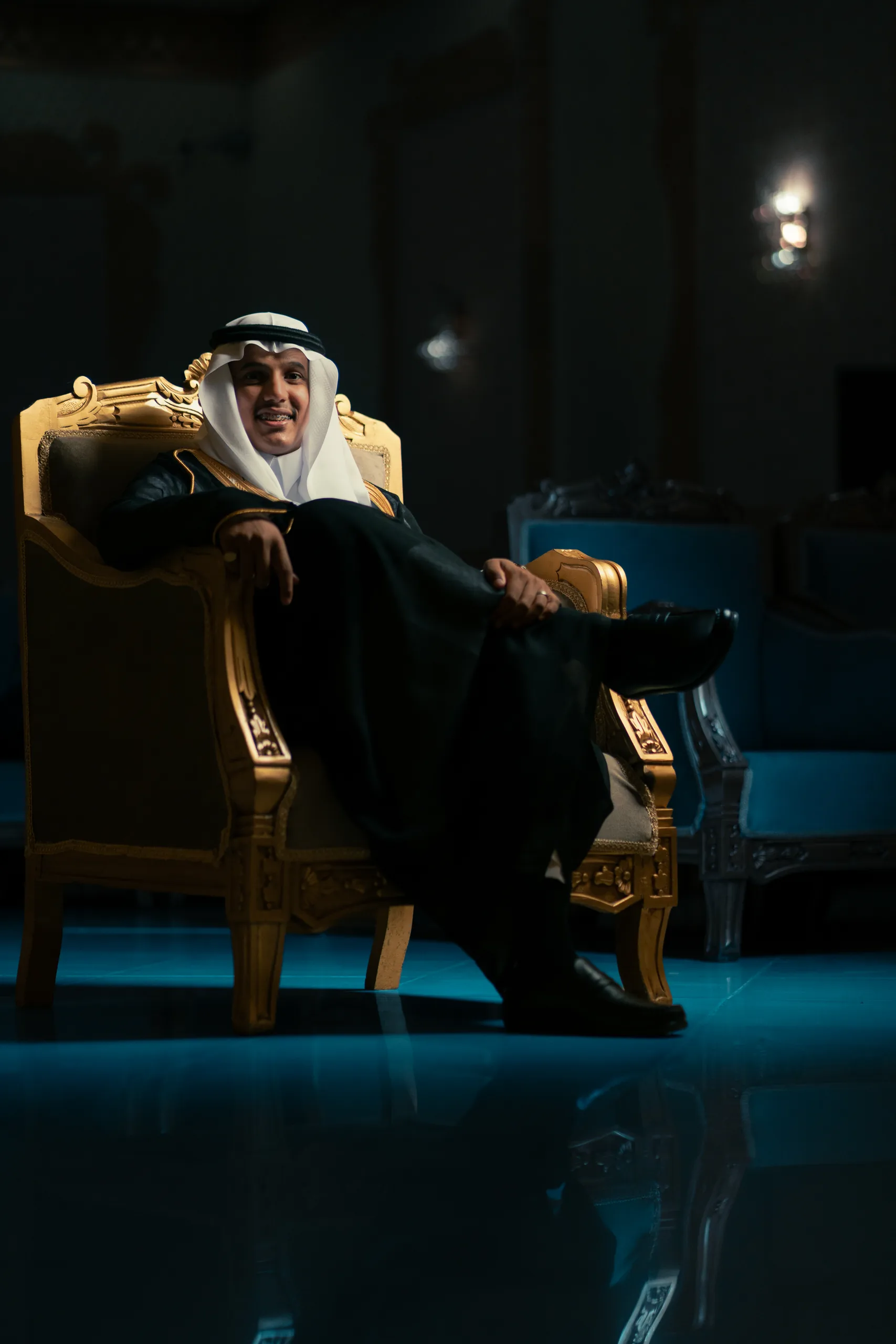 الكرسي المذهب